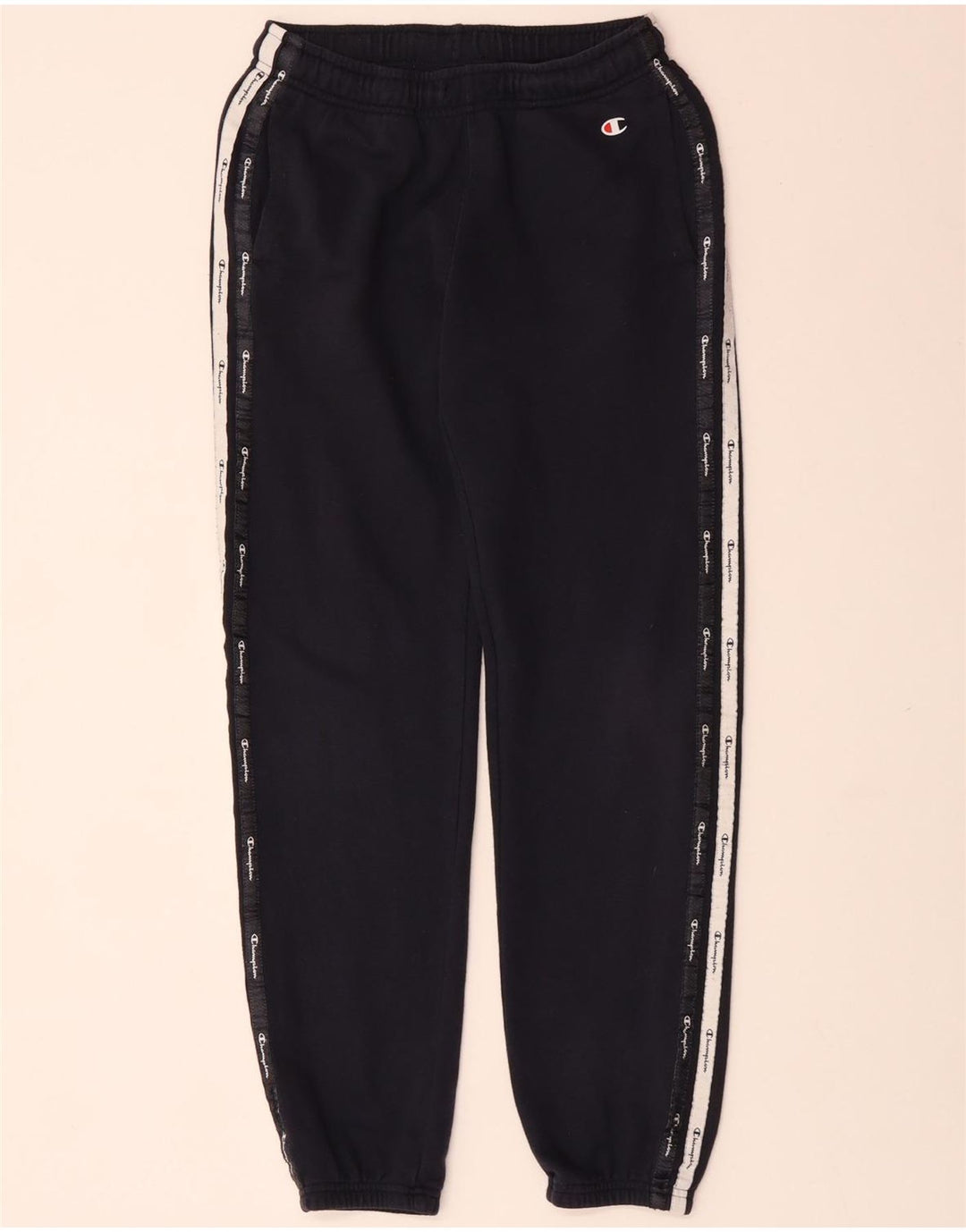 CHAMPION Jungen-Trainingshose, Jogginghose, 11–12 Jahre, Größe L, Marineblau