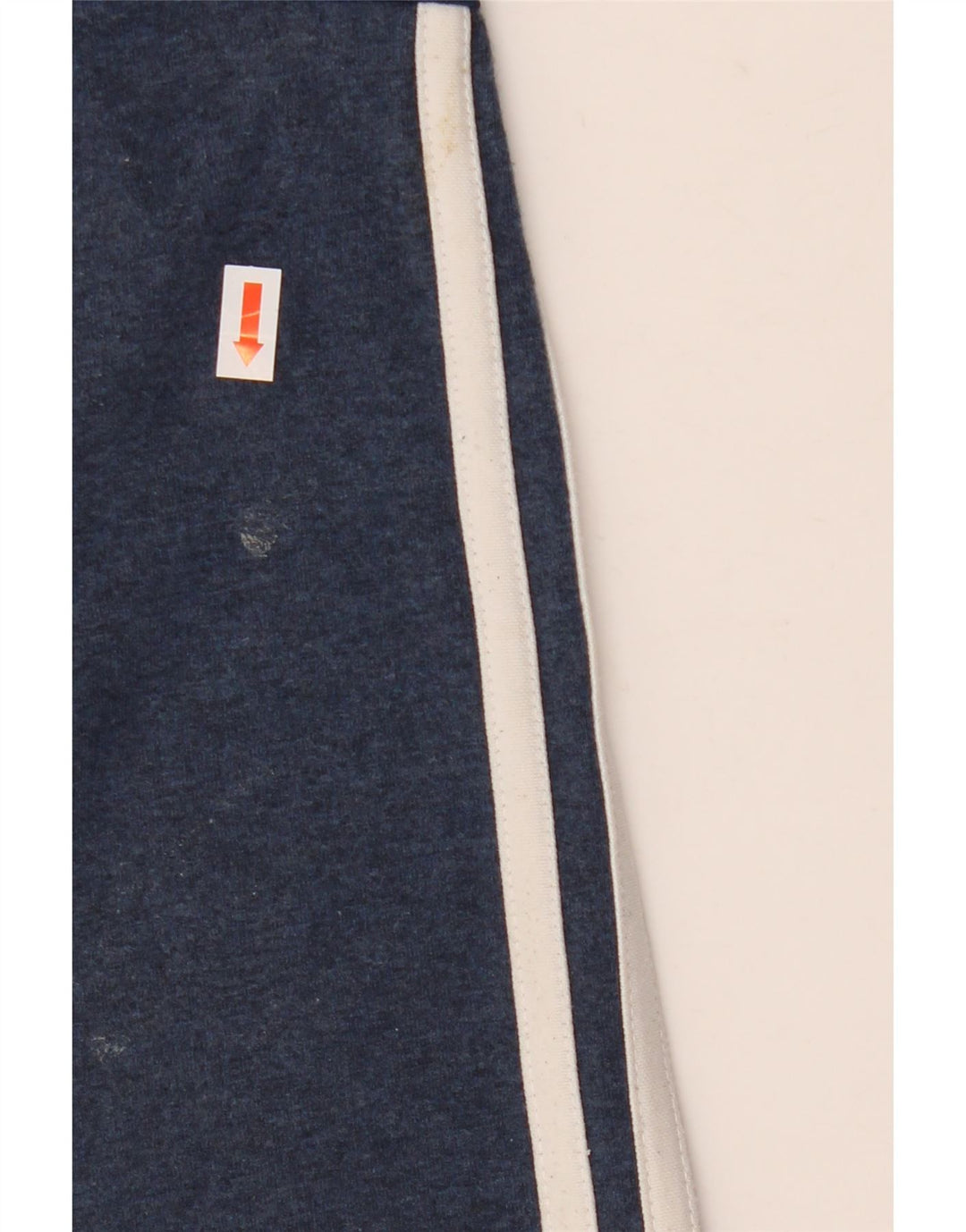 Adidas Damen Leggings UK 12/14 Medium Marineblau Baumwolle