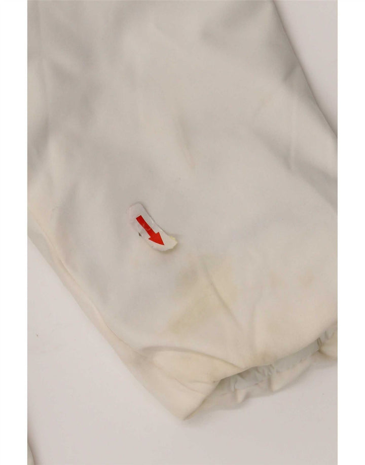 Invicta Wattierter Damenmantel mit Kapuze, UK 18, XL, Weiß, Polyester