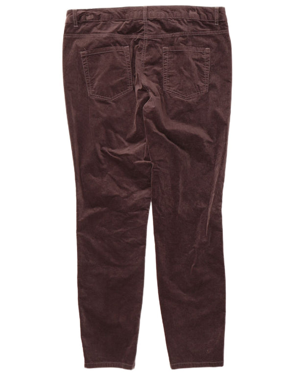 M&Co Damen-Freizeithose, konisch zulaufend, UK 18, XL, W36, L30, Grau, Baumwolle