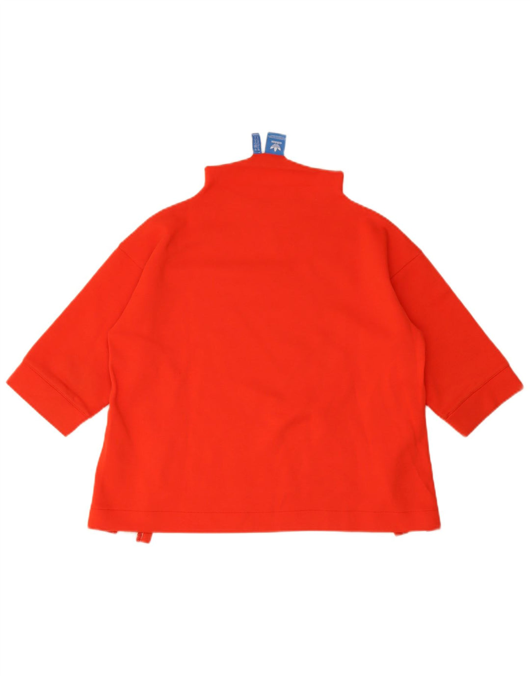 Adidas Damen Übergroßer Grafik-Sweatshirt-Pullover UK 10 Small Rot