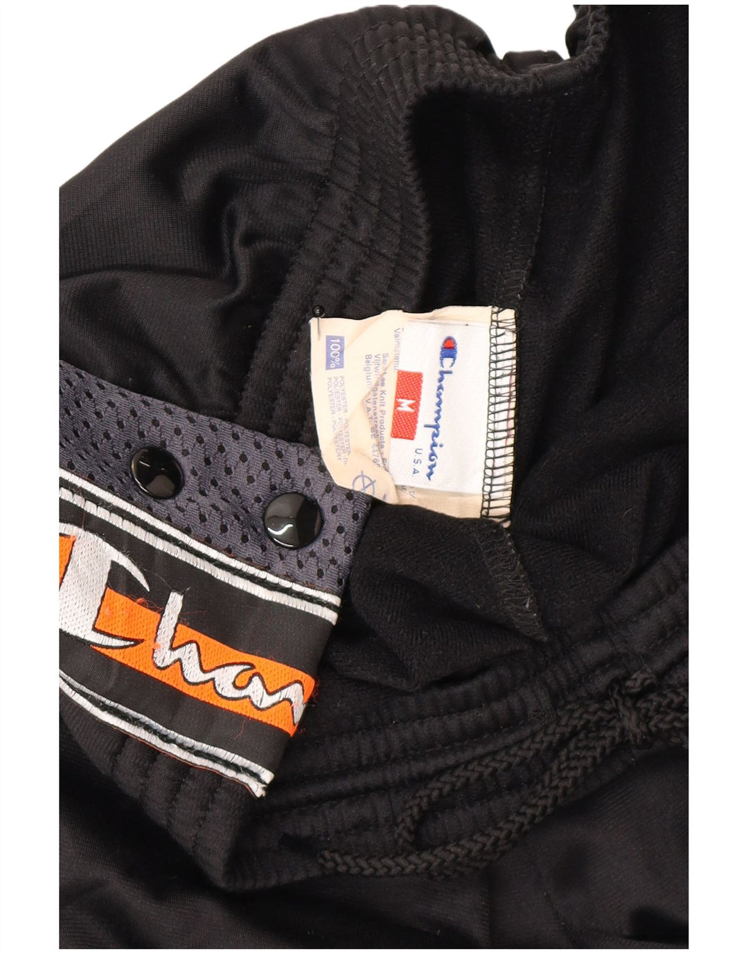 Champion Herren-Trainingshose mit Grafik, Mittelschwarz, Farbblock