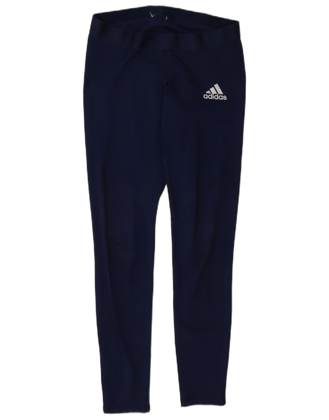 Adidas Damen Leggings UK 14 Medium Marineblau