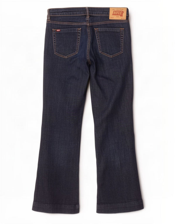 Ausgestellte Jeans für Damen von Rifle, W30 L29, marineblaue Baumwolle