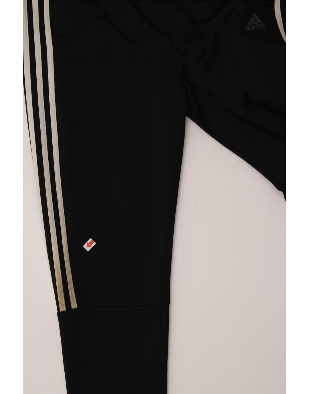 ADIDAS Womens Tracksuit Trousers Joggers UK 12 Medium Black Polyester Vintage Adidas and Second-Hand Adidas from Messina Hembry 