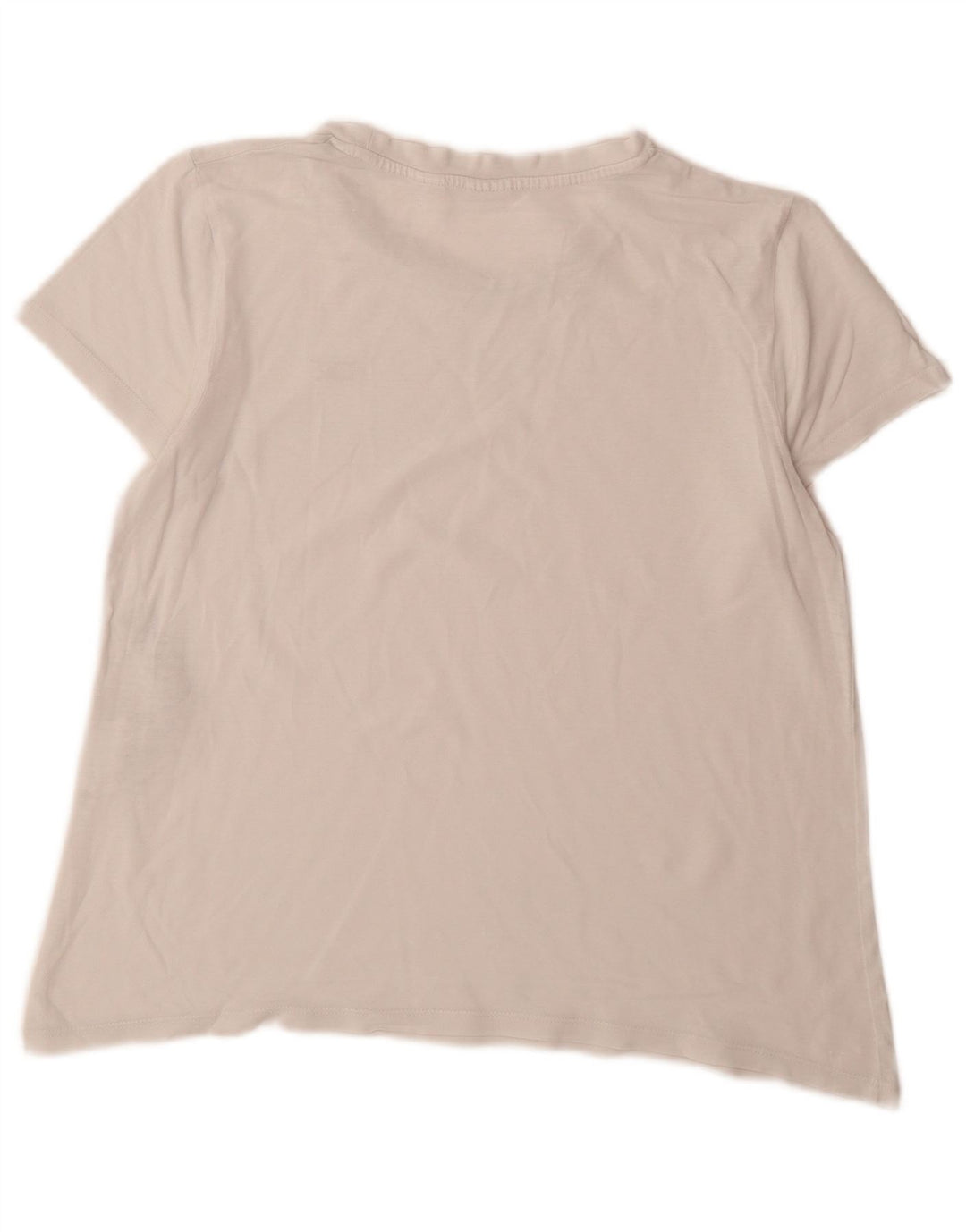 Levi's Damen T-Shirt Top UK 14 Mittelweiße Baumwolle
