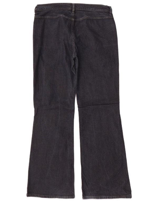 Diesel Damen Schlagjeans W34 L32 Marineblaue Baumwolle
