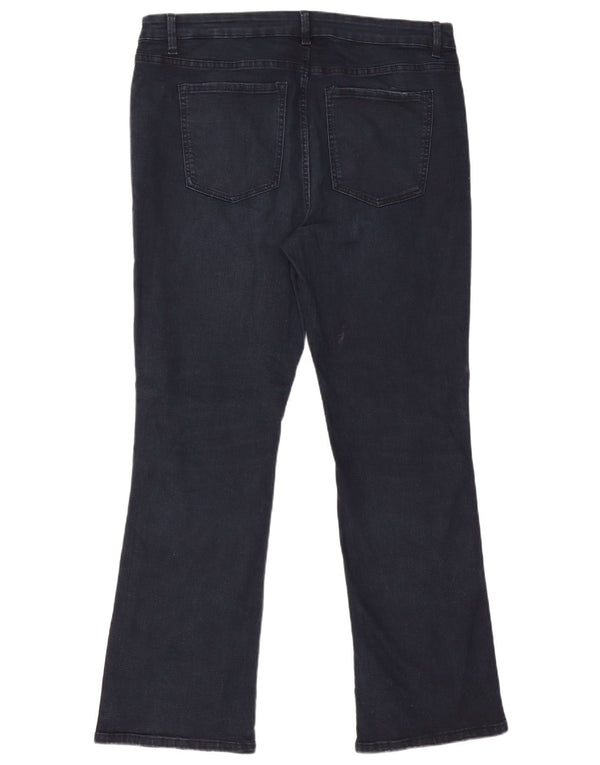 Vintage Womens Eva Regular Bootcut Jeans UK 18 XL W36 L30 Navy Blue