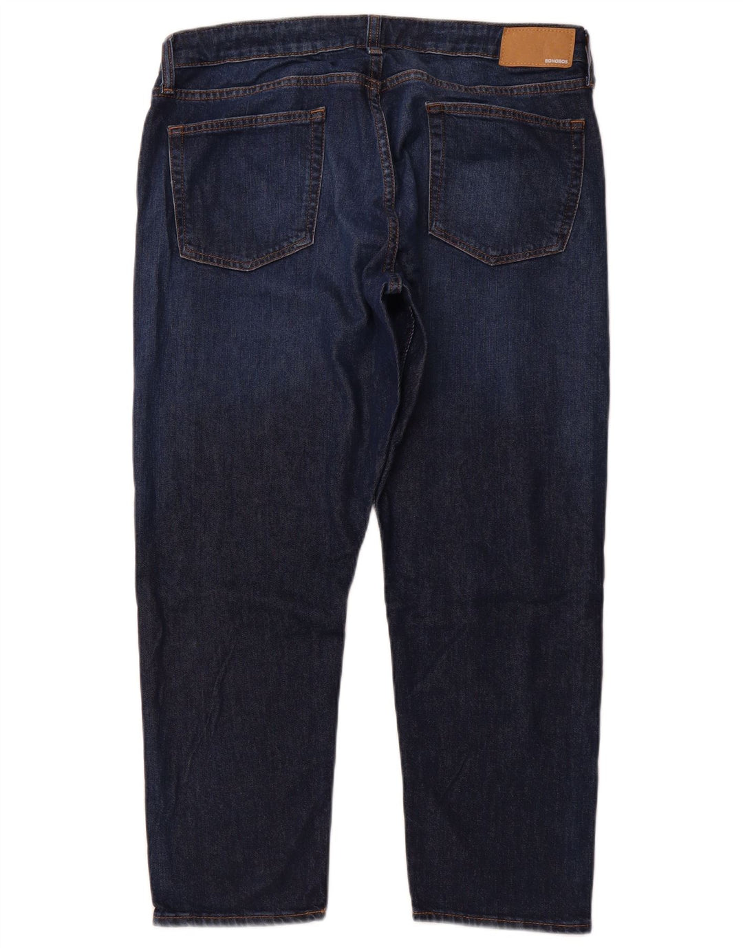 BONOBOS Herren W34 L28 Marineblaue Baumwolle