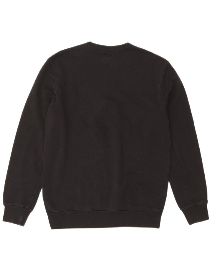 GAP Herren-Sweatshirt mit Grafik, Größe S, schwarze Baumwolle