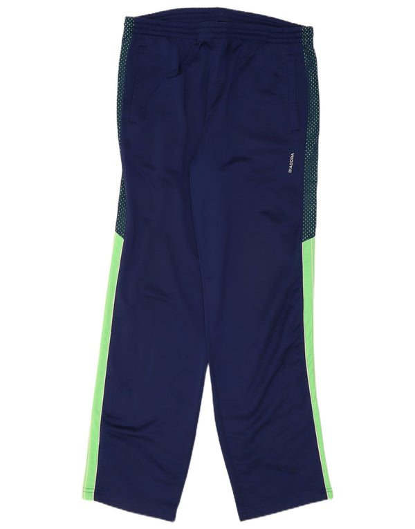 Diadora Herren-Trainingshose, UK 40, mittelgroß, Marineblau, Farbblock