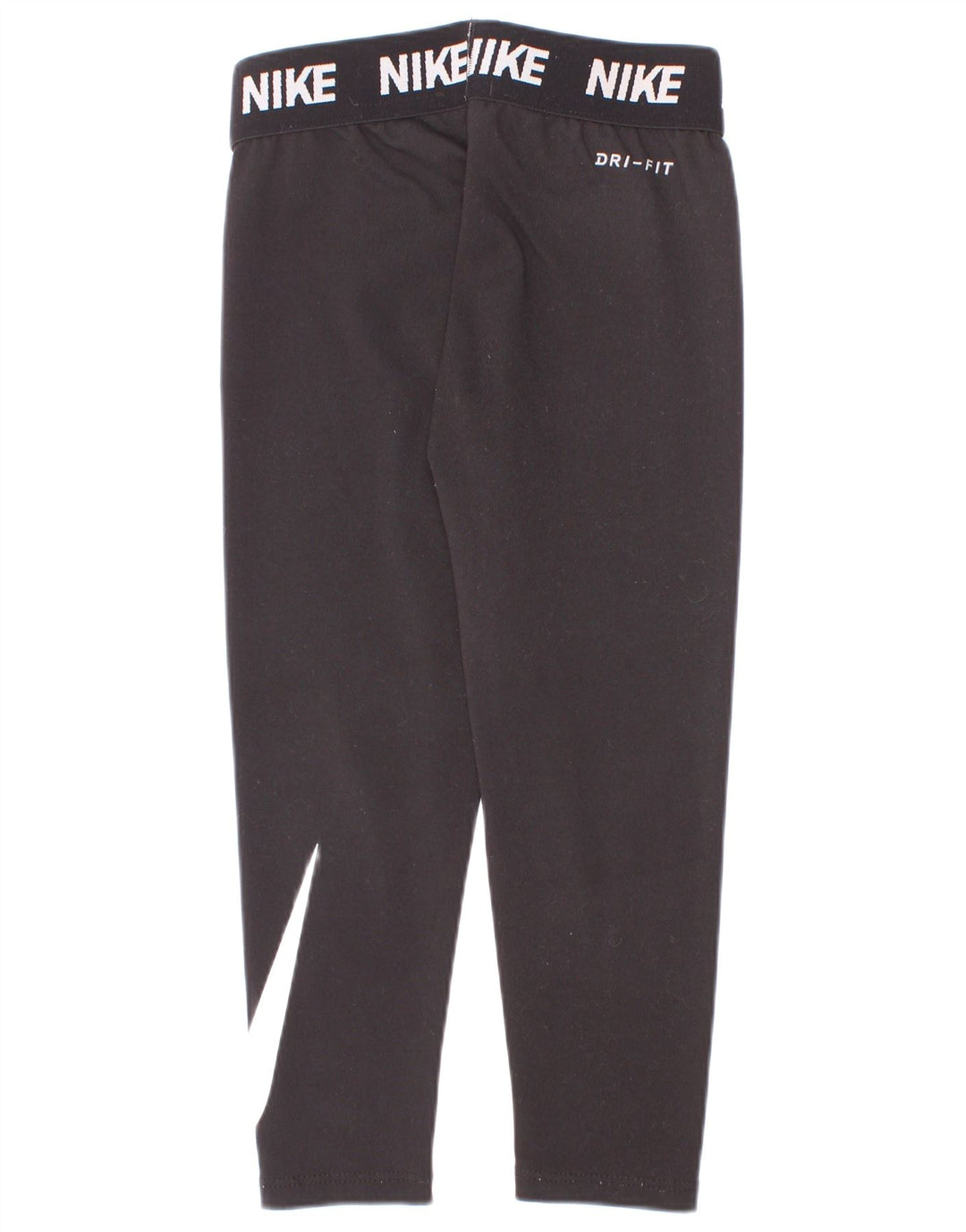 Nike Dri Fit Grafik-Leggings für Mädchen, 4–5 Jahre, Größe S, Schwarz, Polyester