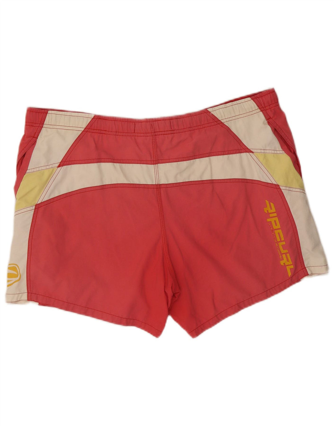 Rip Curl Herren-Badeshorts mit Grafik, XL, Rot, Farbblock