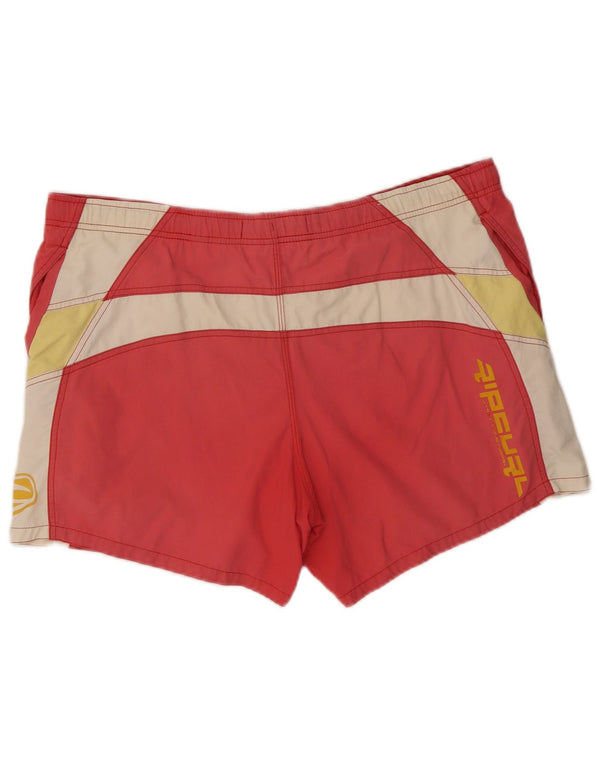 Rip Curl Herren-Badeshorts mit Grafik, XL, Rot, Farbblock