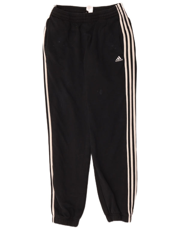 Adidas Jungen-Trainingshose, Jogginghose, 15–16 Jahre, schwarze Baumwolle