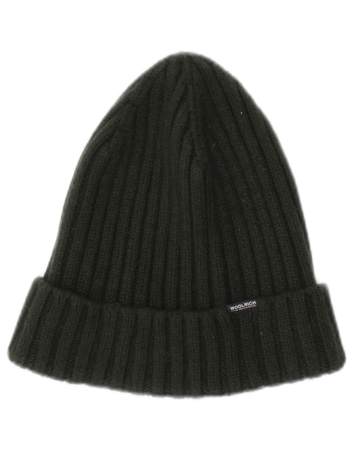 Woolrich Damen Strickmütze, große grüne Wolle