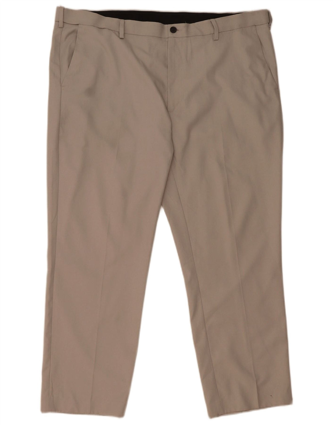Marks & Spencer Herren-Chinohose mit normaler Passform, W42, L28, Grau, Polyester