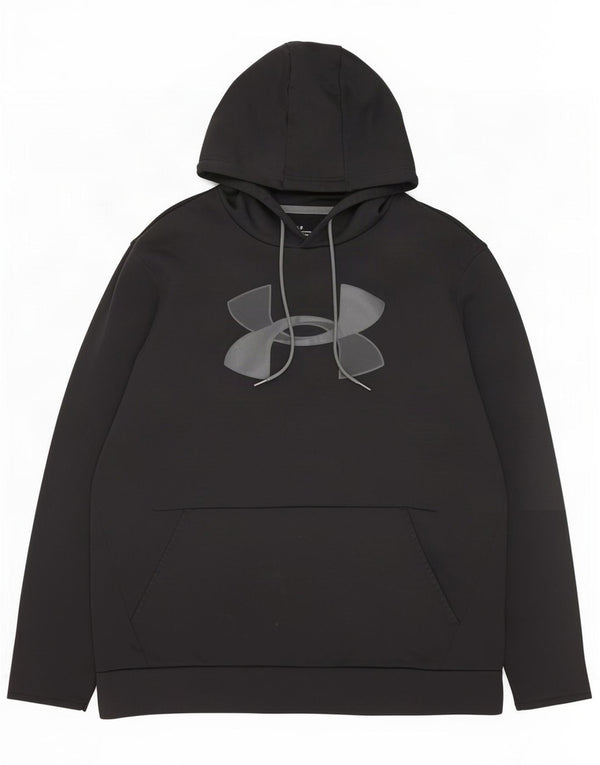 Under Armour Herren Cold Gear Graphic Hoodie Pullover XL Schwarz