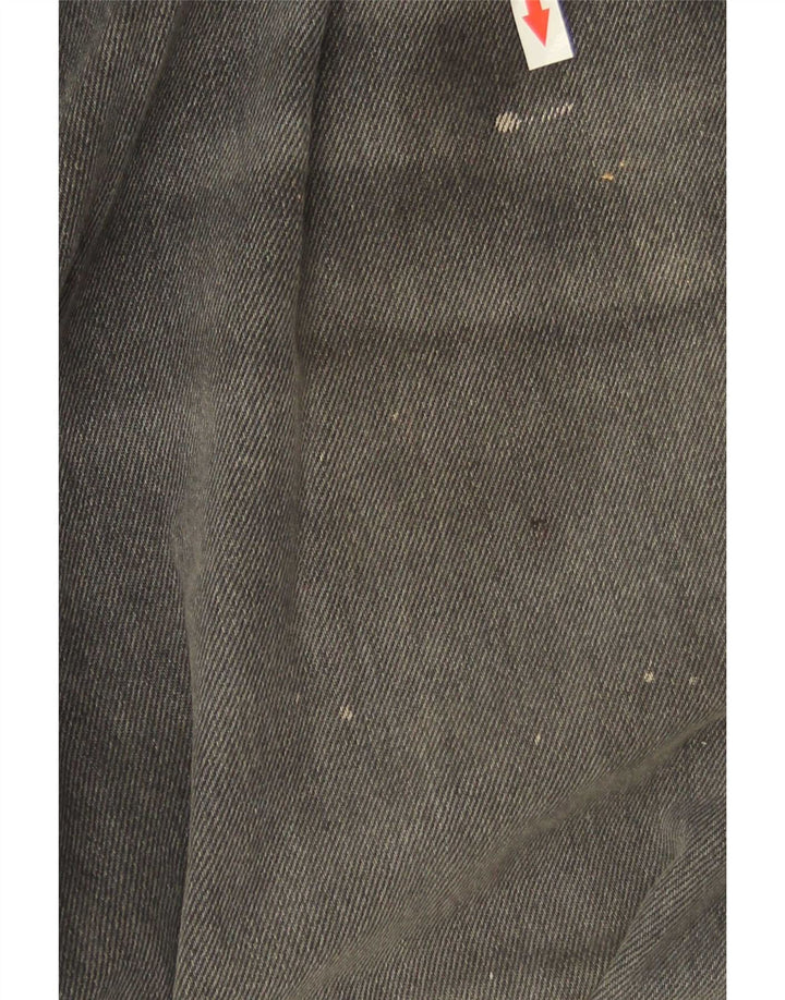 Fat Face Herren Straight Jeans W36 L32 Graue Baumwolle