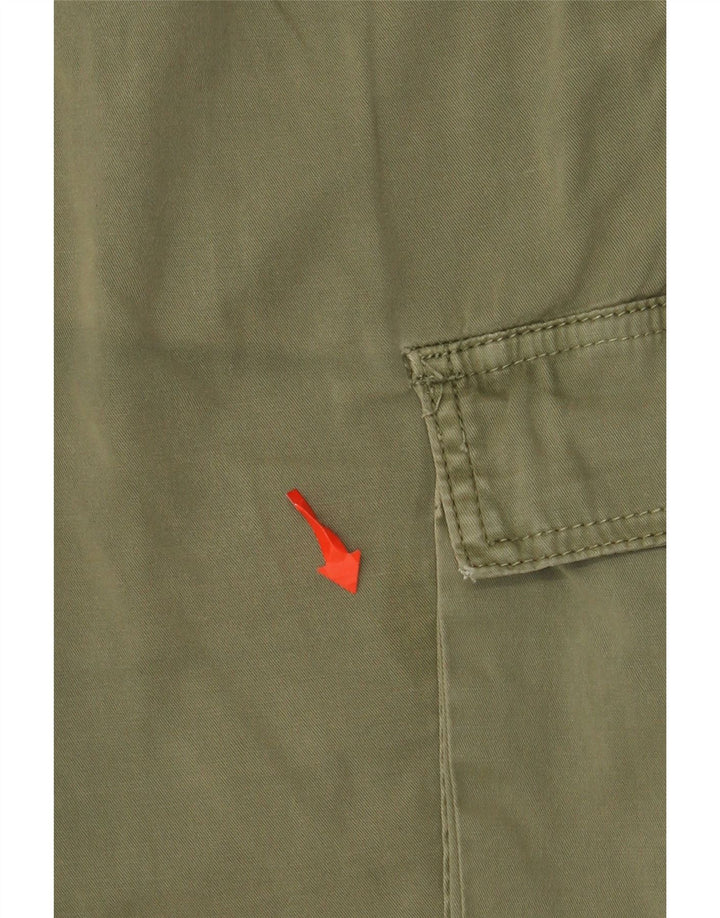 Yes Zee Herren Cargoshorts W33 Medium Khaki Baumwolle