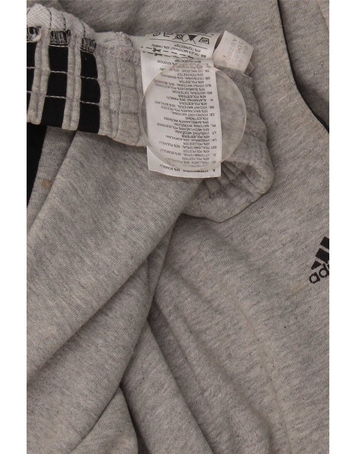 Adidas Herren Trainingshose 2XL Grau Baumwolle