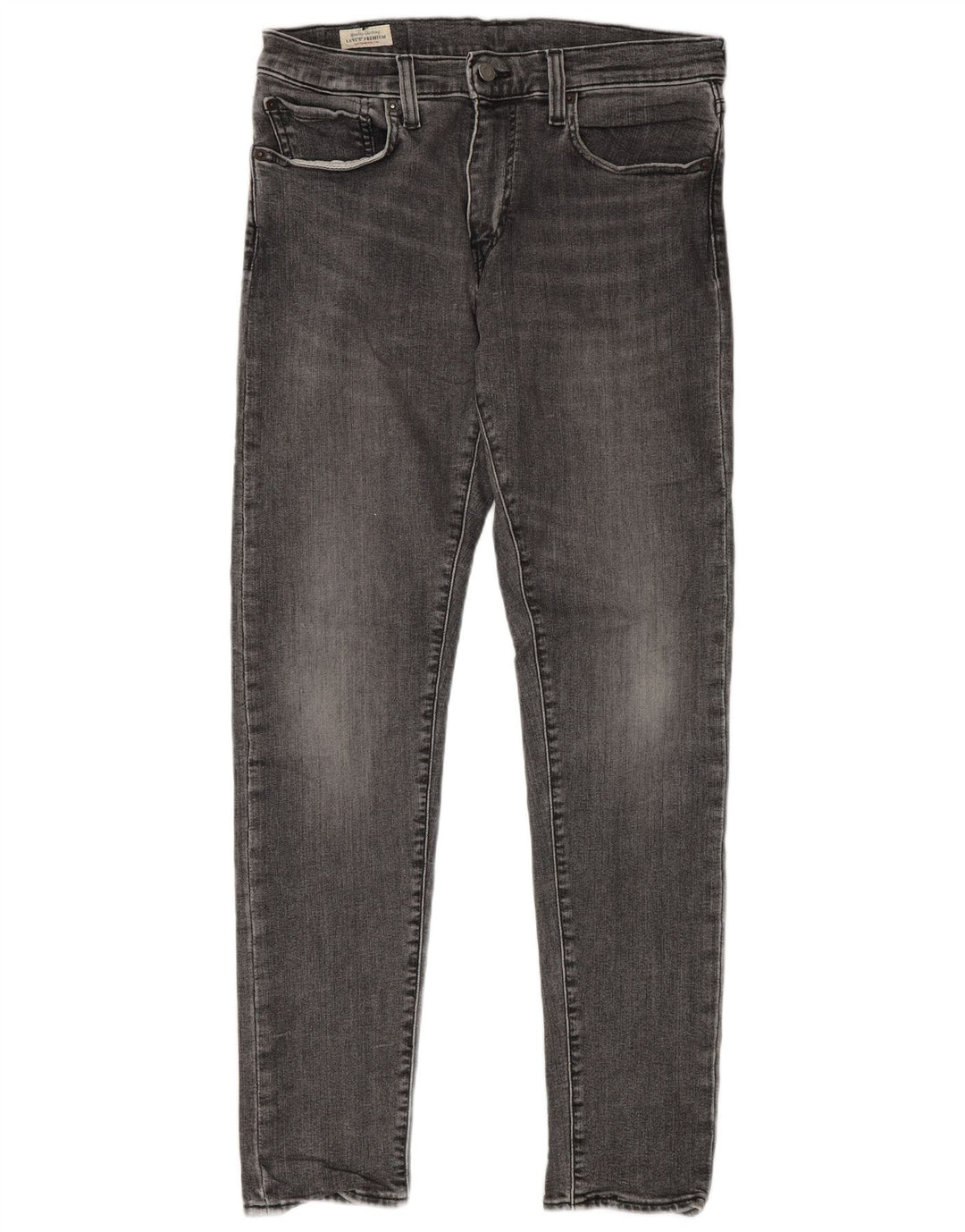 LEVI'S Herren 512 Slim Tapered Jeans W31 L32 Graue Baumwolle