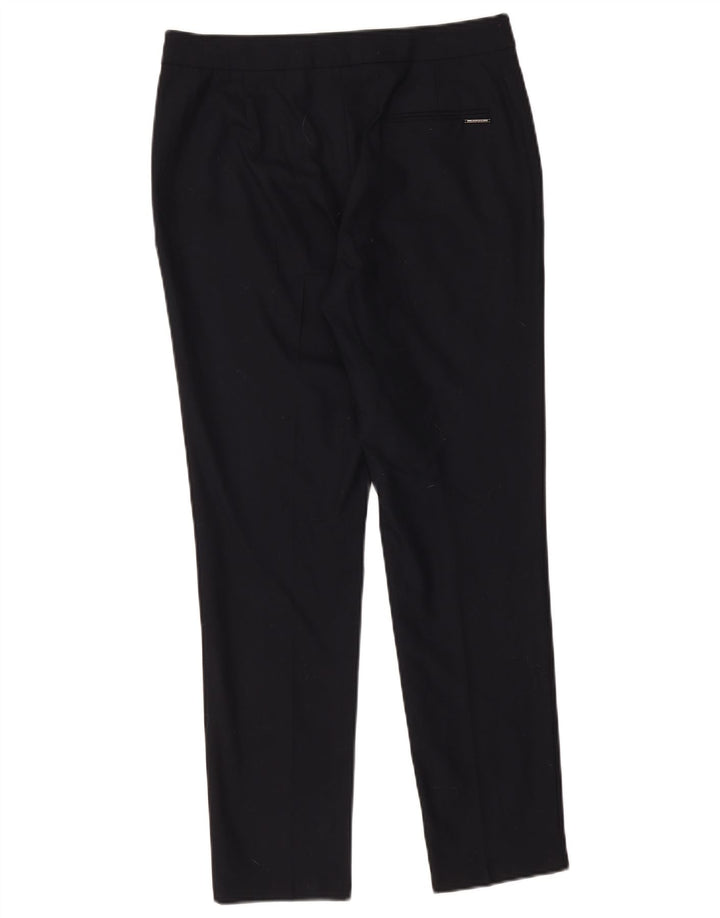 Marks & Spencer Damen Chinohose UK 12 M W32 L30 Marineblau