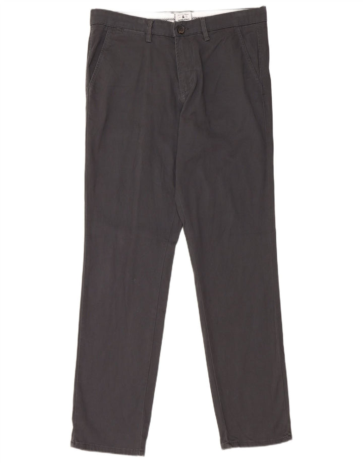 JACK & JONES Slim Chino-Hose für Herren, W32, L32, graue Baumwolle