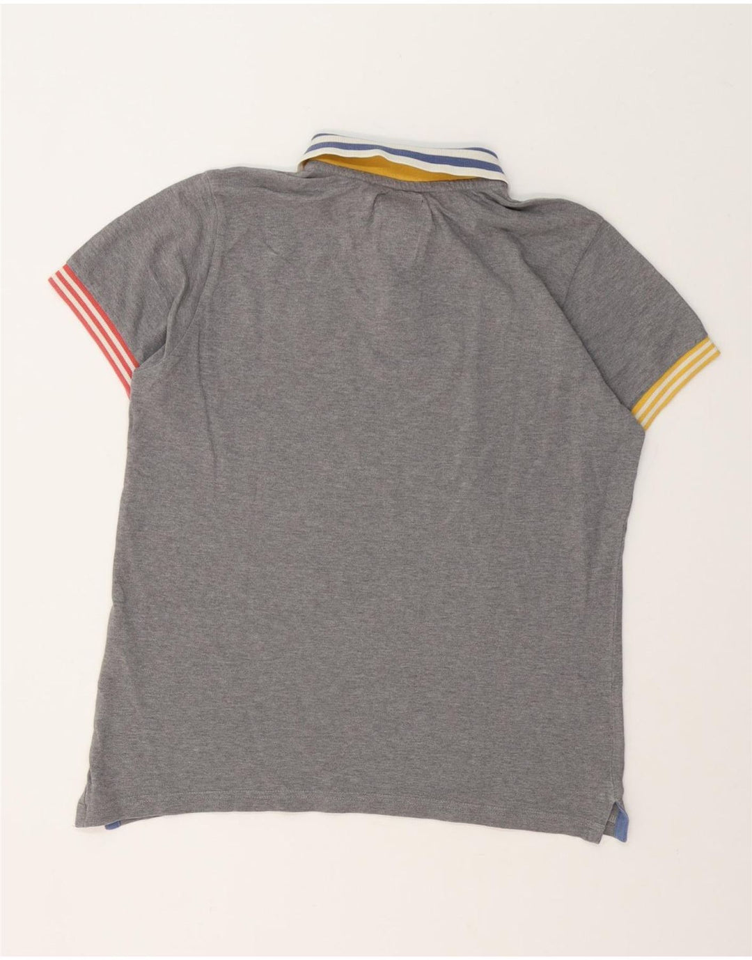 North Sails Herren Rugby-Poloshirt, Größe S, Grau, Baumwolle