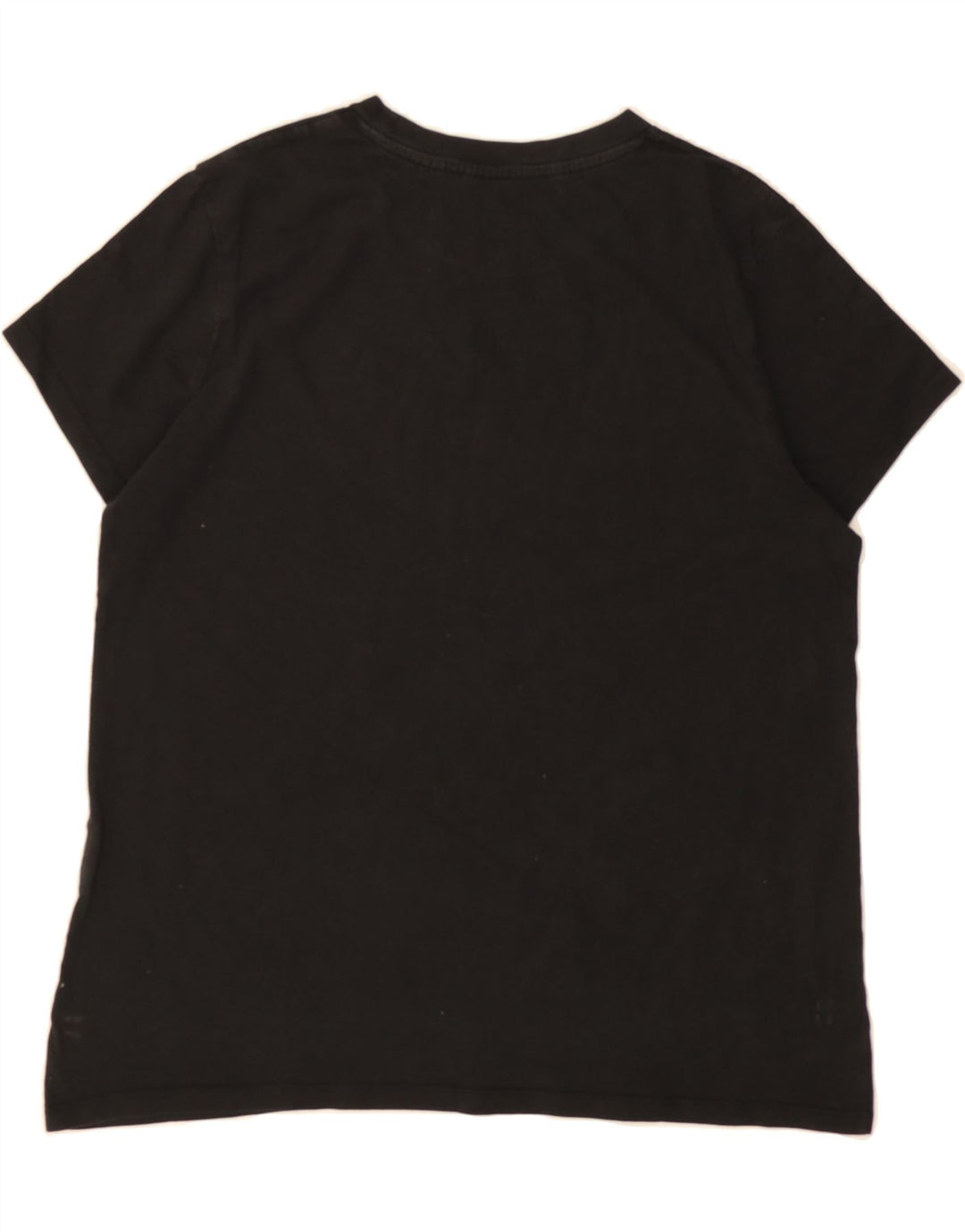 LEVI'S Womens T-Shirt Top UK 16 Large Black Cotton Vintage Levi's and Second-Hand Levi's from Messina Hembry 