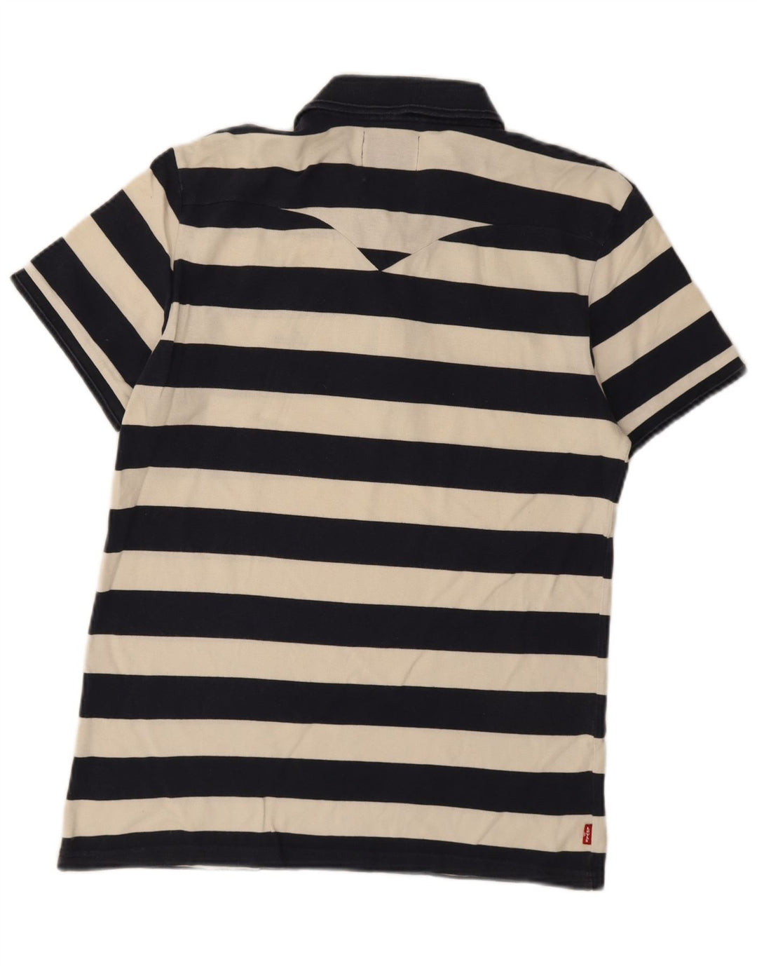 Levi's Herren-Poloshirt mit schmaler Passform, groß, Marineblau gestreift
