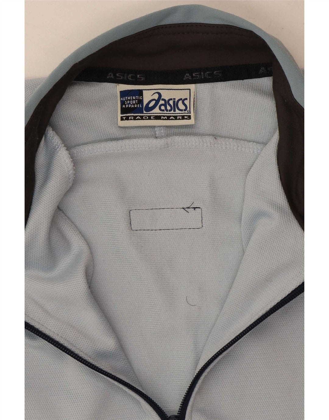Asics Damen Trainingsanzug Top Jacke UK 12 Mittelblau