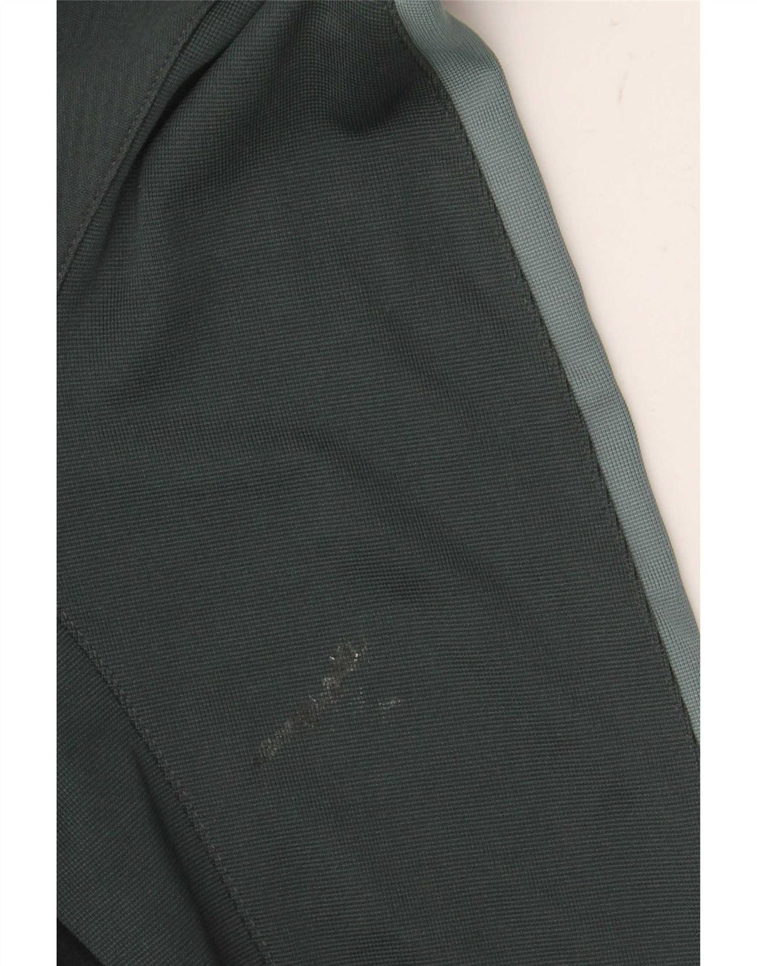 Nike Herren-Oberteil mit Reißverschluss, langärmlig, klein, grün, Polyester