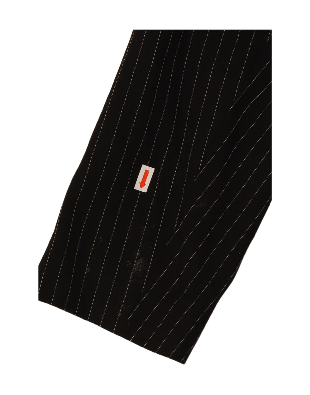 RENATO BALESTRA Damen 3-Knopf-Blazerjacke IT 46 Große schwarze Nadelstreifen