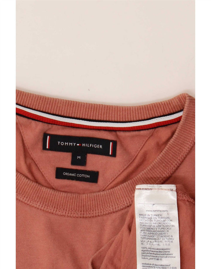 Tommy Hilfiger Herren T-Shirt Top mittelbraune Baumwolle