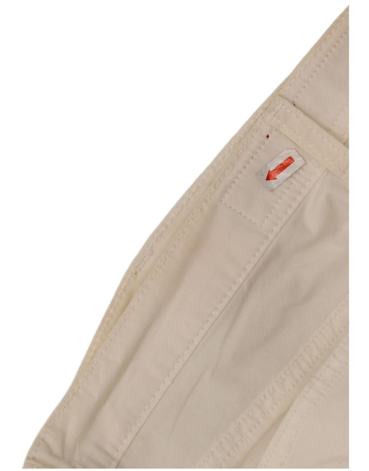 Guess Damen Bootcut Freizeithose W32 L31 Weiß