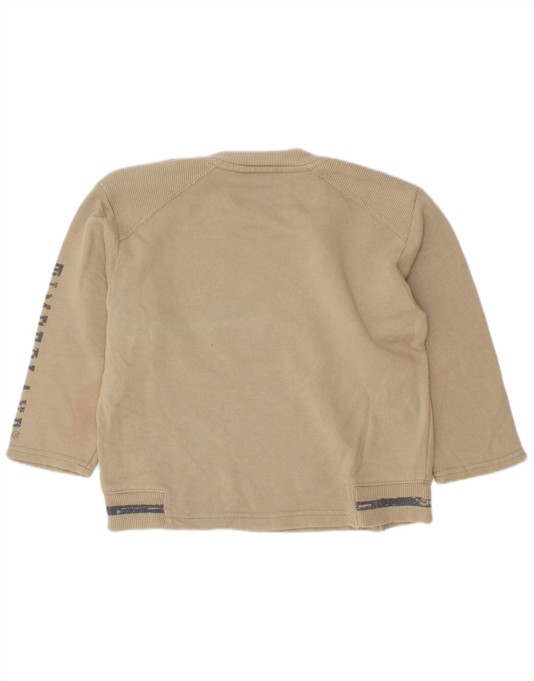 Timberland Jungen-Sweatshirt mit Grafik, 2–3 Jahre, beige Baumwolle