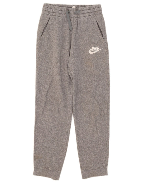 Nike Trainingshose für Jungen, Jogger, 10–11 Jahre, mittelgrau gefleckte Baumwolle