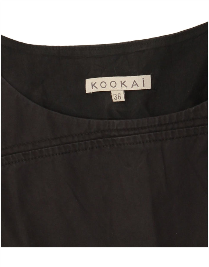 Kookai Damen Etuikleid EU 36 Small Schwarz