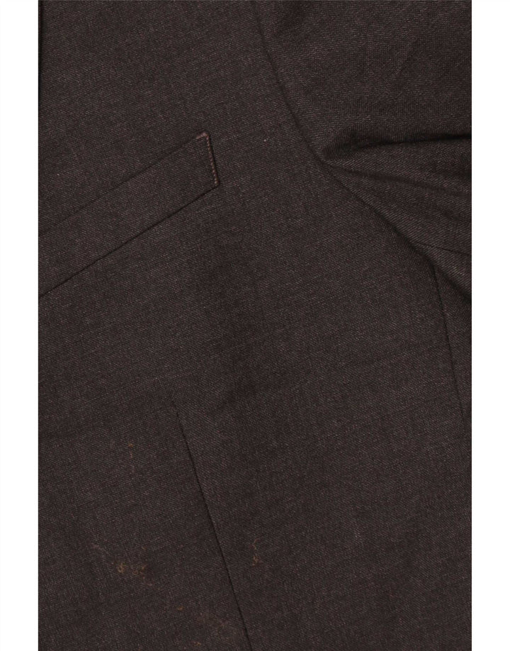 Marks & Spencer Herren-Blazer mit 2 Knöpfen, Gr. 42, Größe L, Grau, Polyester