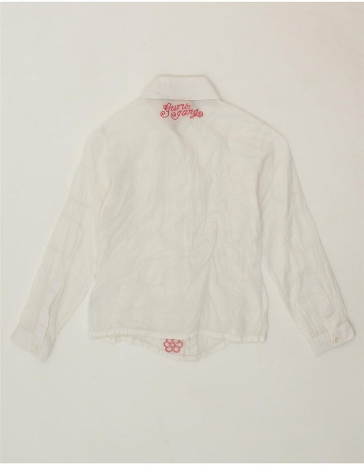 GURU Boys Graphic See Through Shirt 5-6 Years White Cotton Vintage Guru and Second-Hand Guru from Messina Hembry 