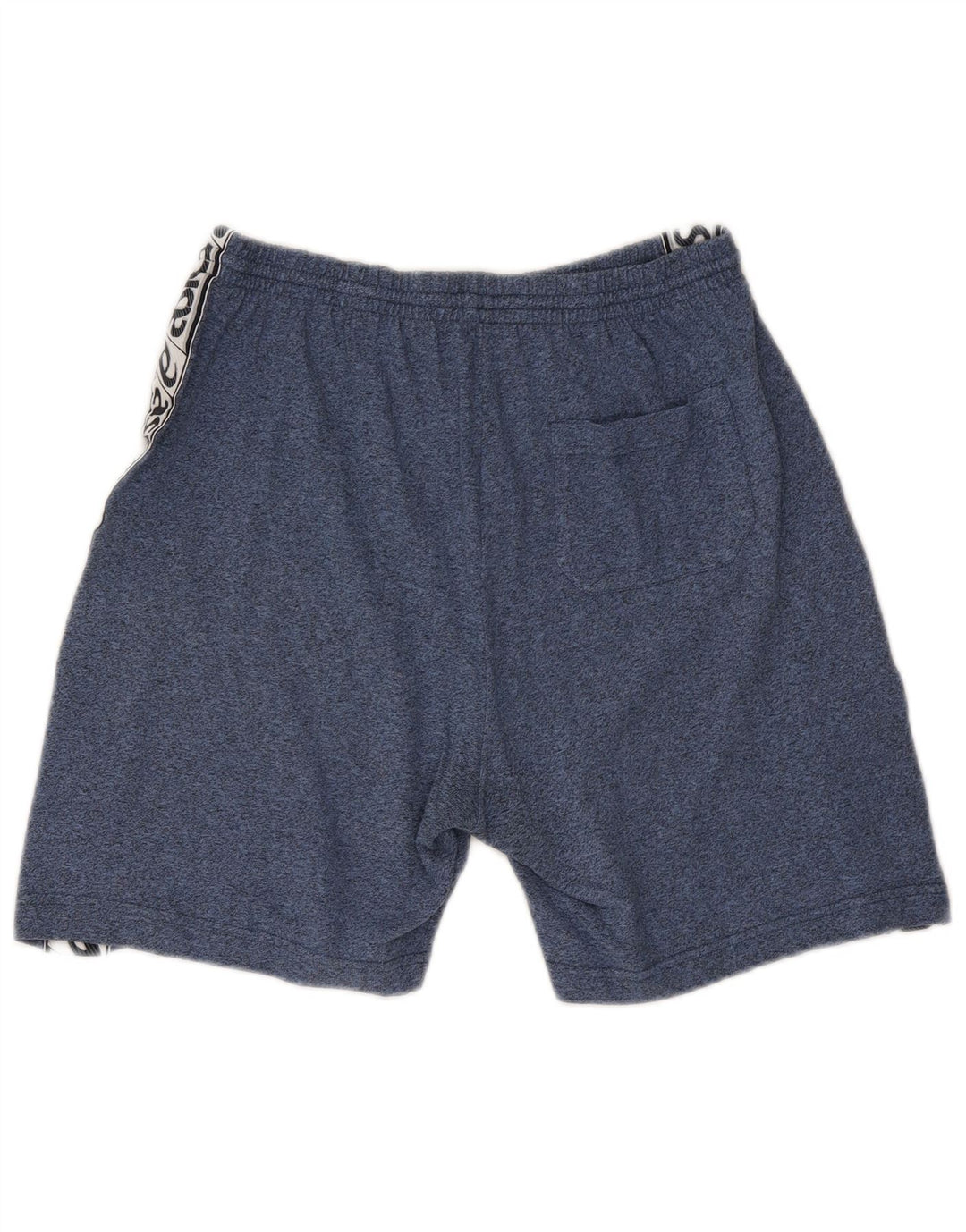 ASICS Herren Graphic Sport Shorts XL Blau gefleckte Baumwolle
