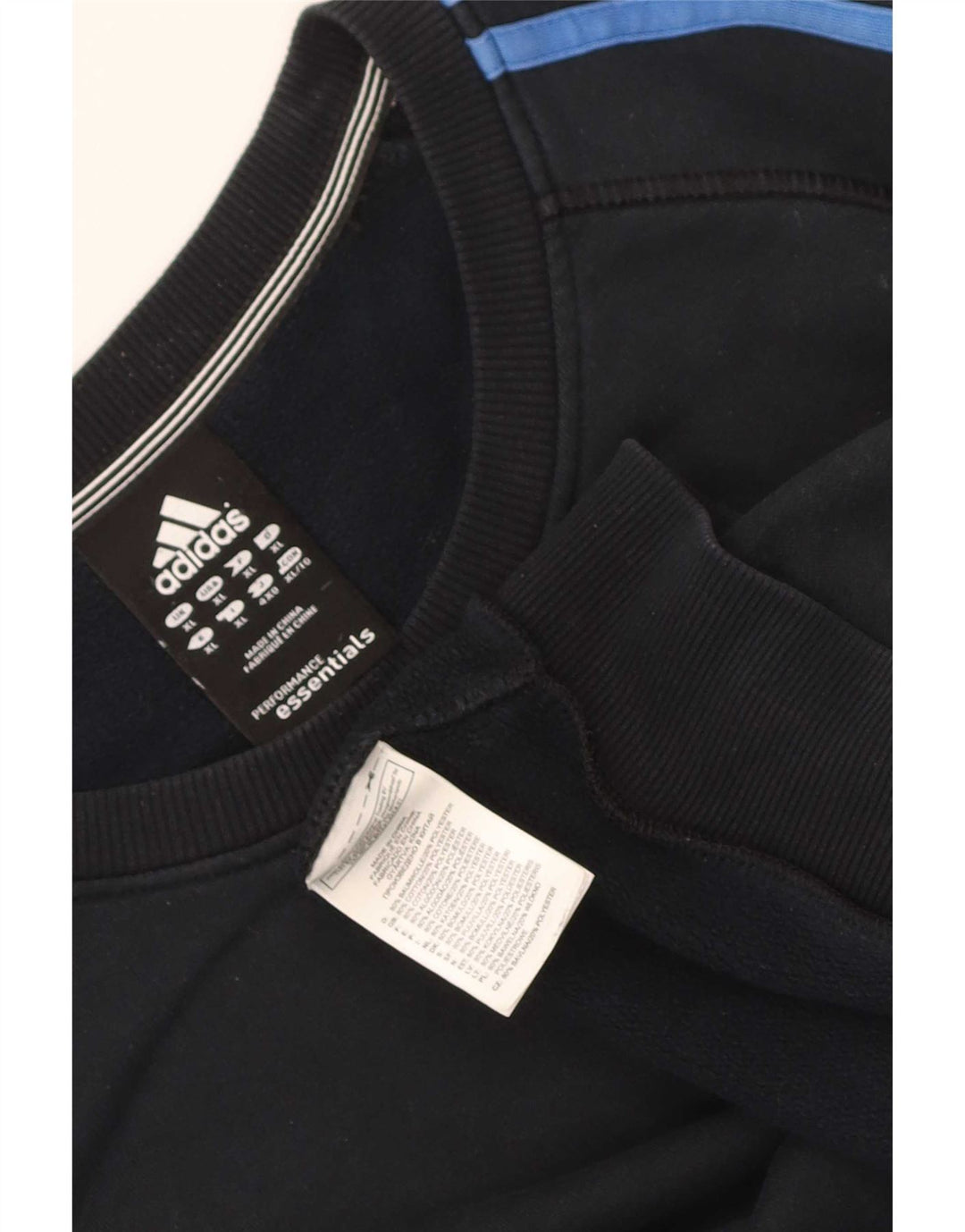 Adidas Herren Sweatshirt Pullover XL Schwarz Baumwolle