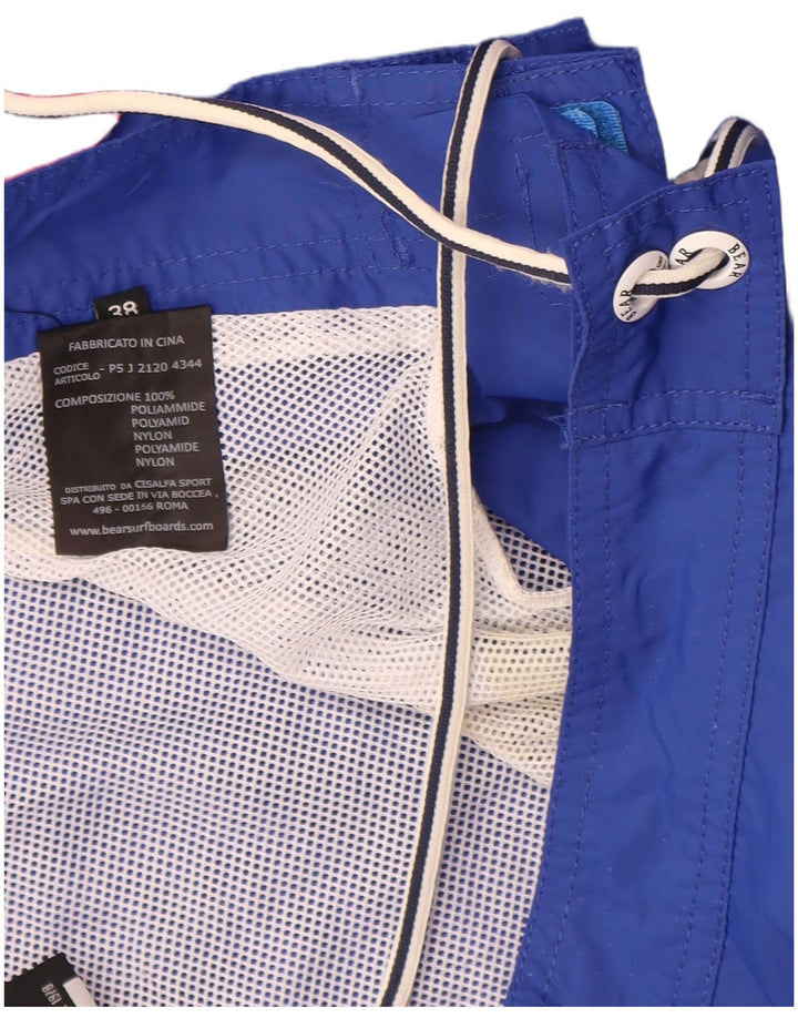Bear Herren Badeshorts XL Blau Polyamid