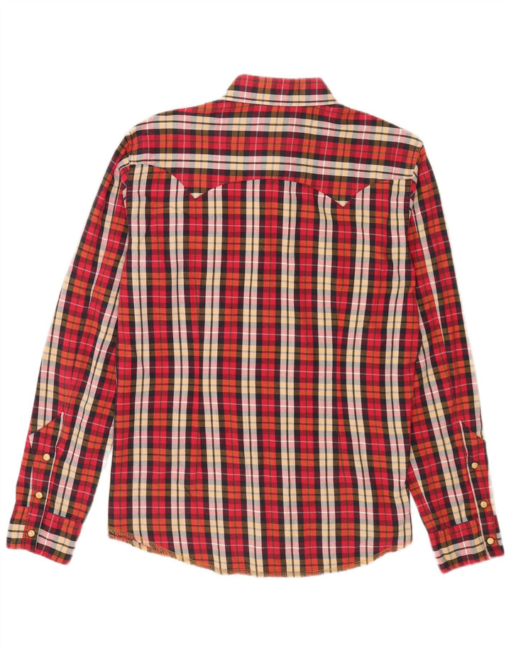 Lee Herren-Flanellhemd XL, rot kariert