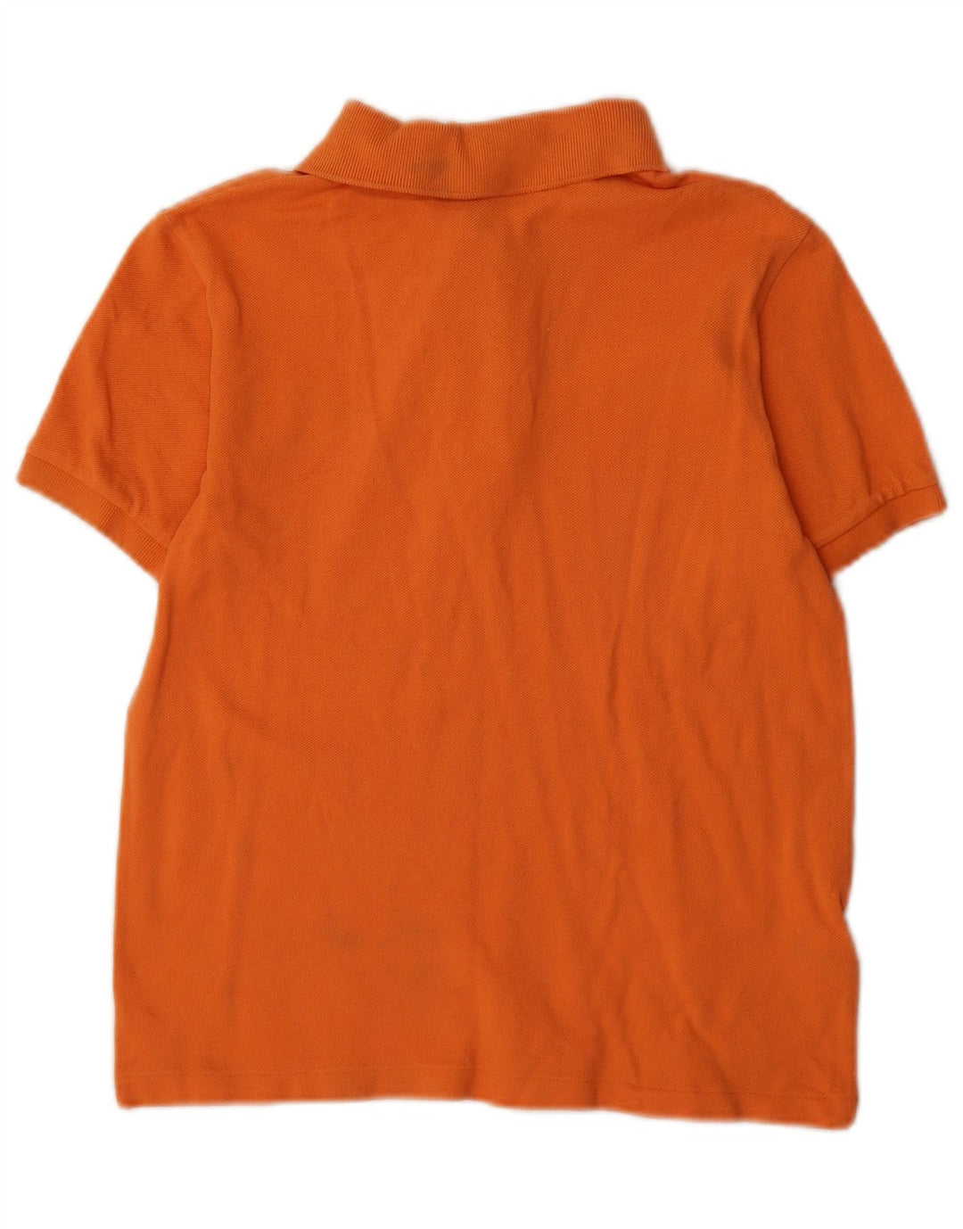 Lacoste Jungen-Poloshirt, 13–14 Jahre, orange Baumwolle