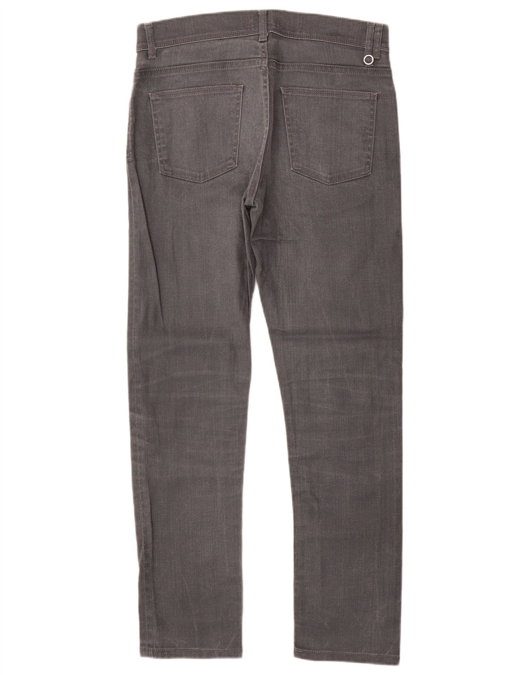 Zara Herren Slim Jeans EU 42 Large W32 L30 Graue Baumwolle
