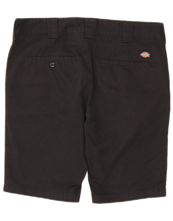 Dickies Herren Slim Fit Chinoshorts W33 Large Schwarz Polyester