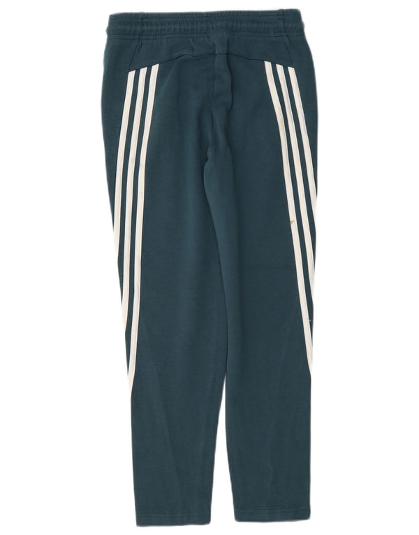 Adidas Trainingshose für Jungen, 11–12 Jahre, grüne Baumwolle