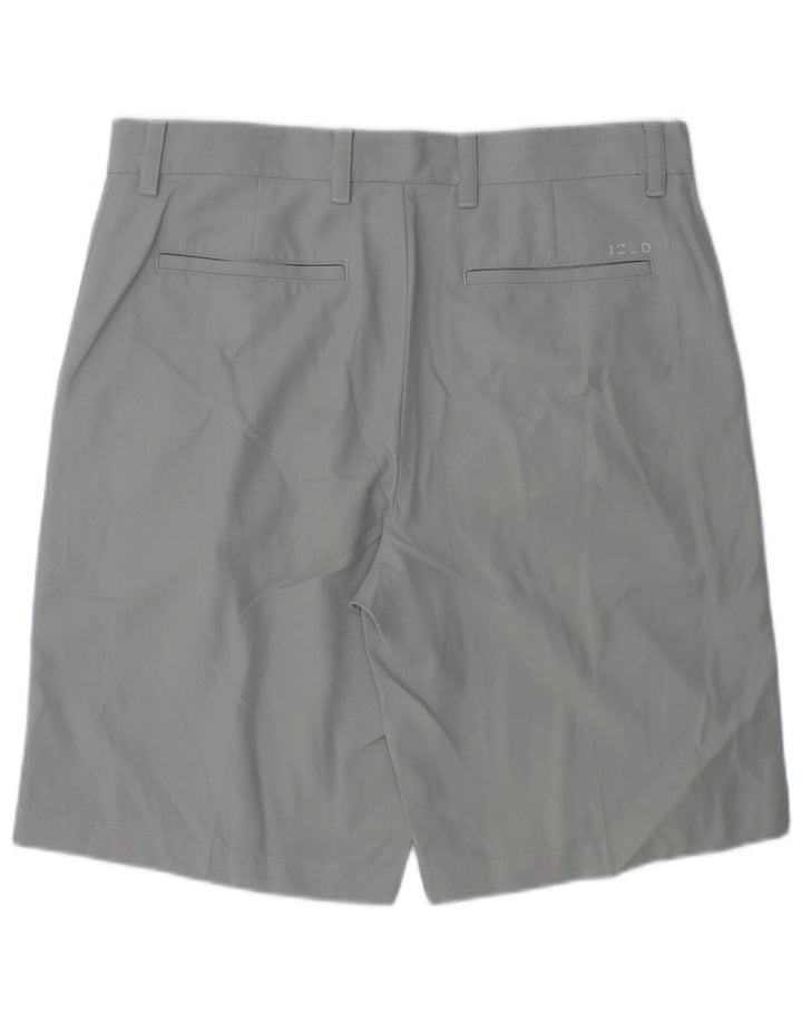 IZOD Herren Chinoshorts W32 Mittelgraues Polyester